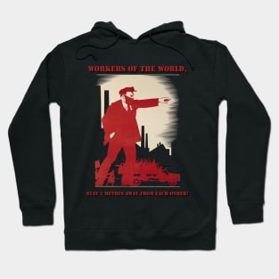 social distancing Hoodie